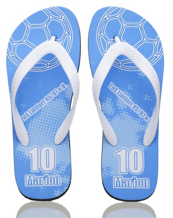 19. Custom Printed Flip Flops