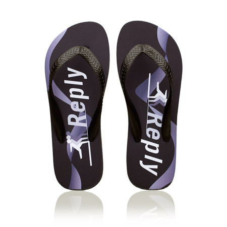 personalized logo flip flops