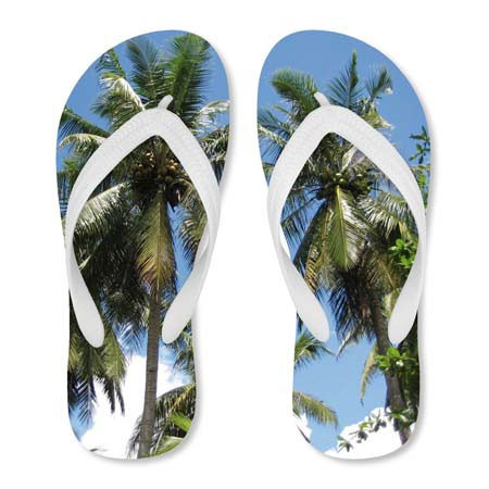 beach wedding flip flops