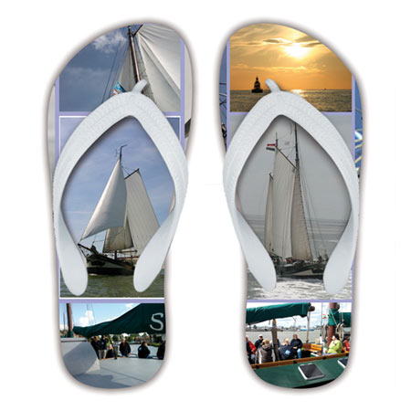 Sailing Photo Thong Sandals