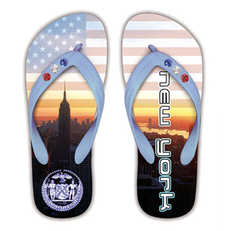 rhinestone flip flops