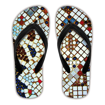 Women's Flip Flops with Photo Print